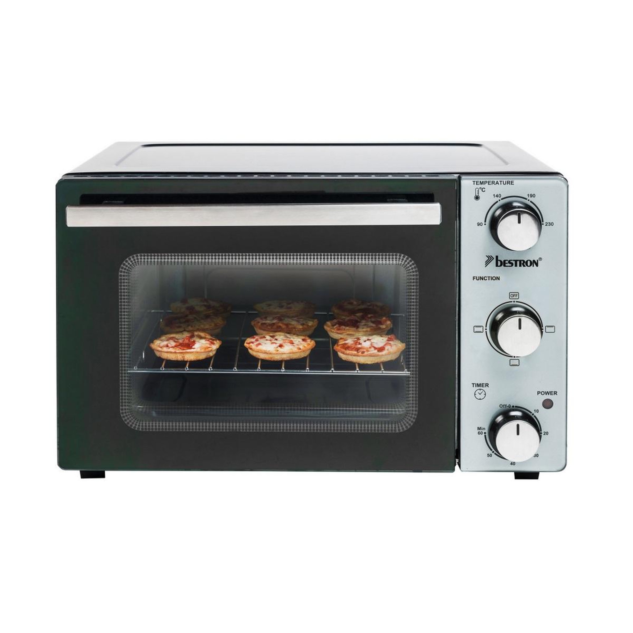 Voir la diapositive 2 : Bestron Four posable 20l 1300w inox - aov22