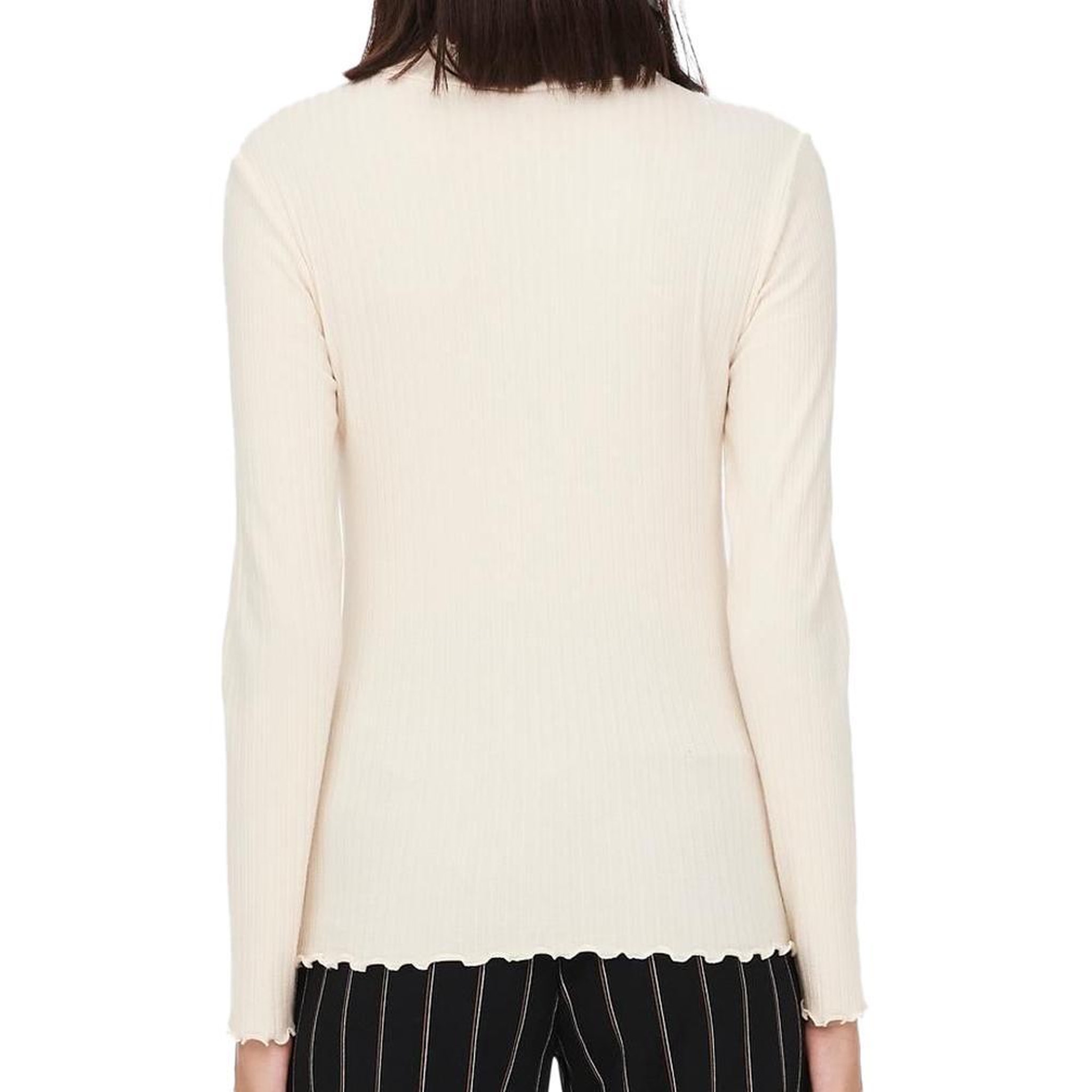 Voir la diapositive 2 : JACQUELINE DE YONG T-shirt Beige Femme JDY Fransiska