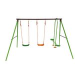Habitat et Jardin Portique acier  Leo  - 1.96m - 3 agrès