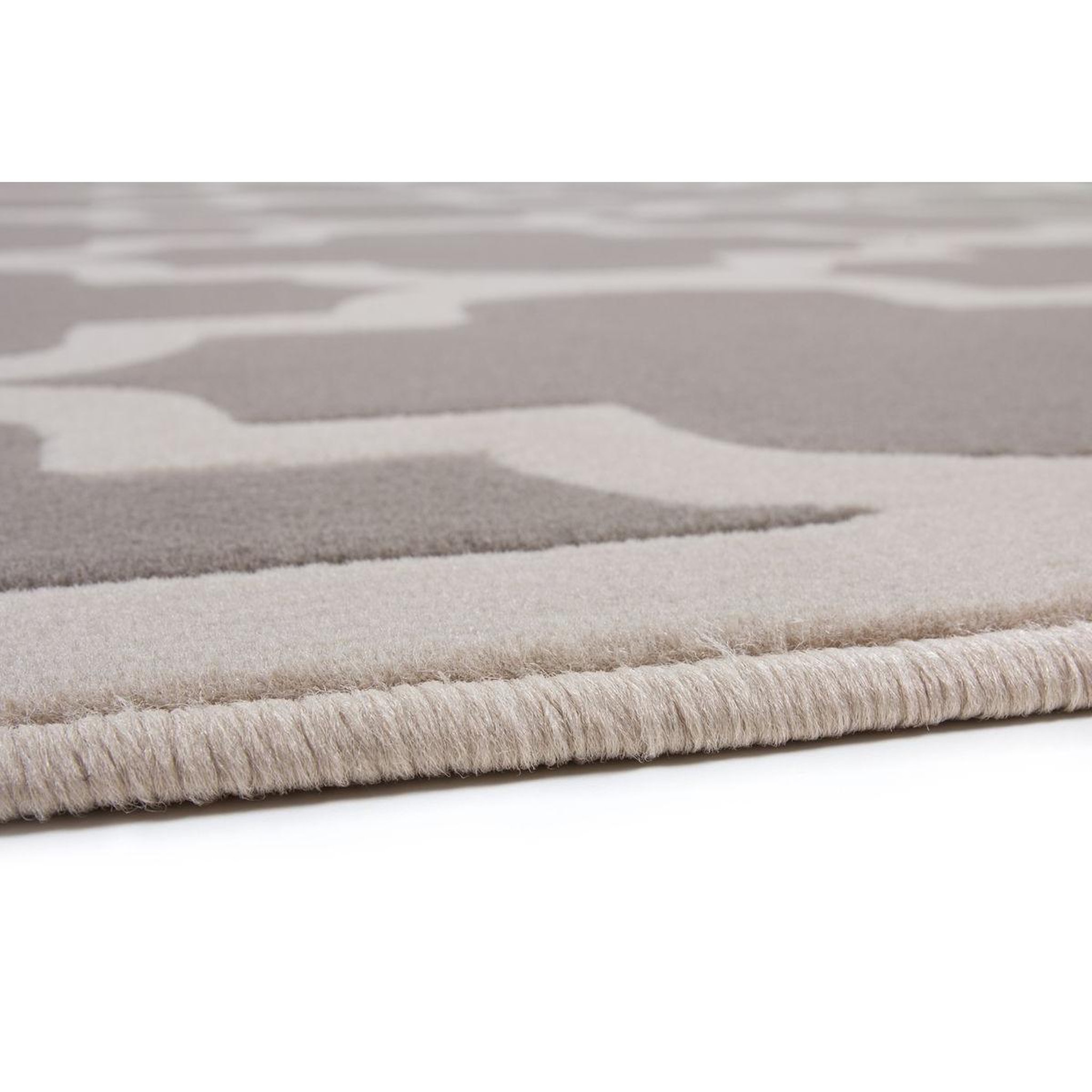 Voir la diapositive 3 : Paris Prix Tapis vintage à poils courts  manolya  taupe
