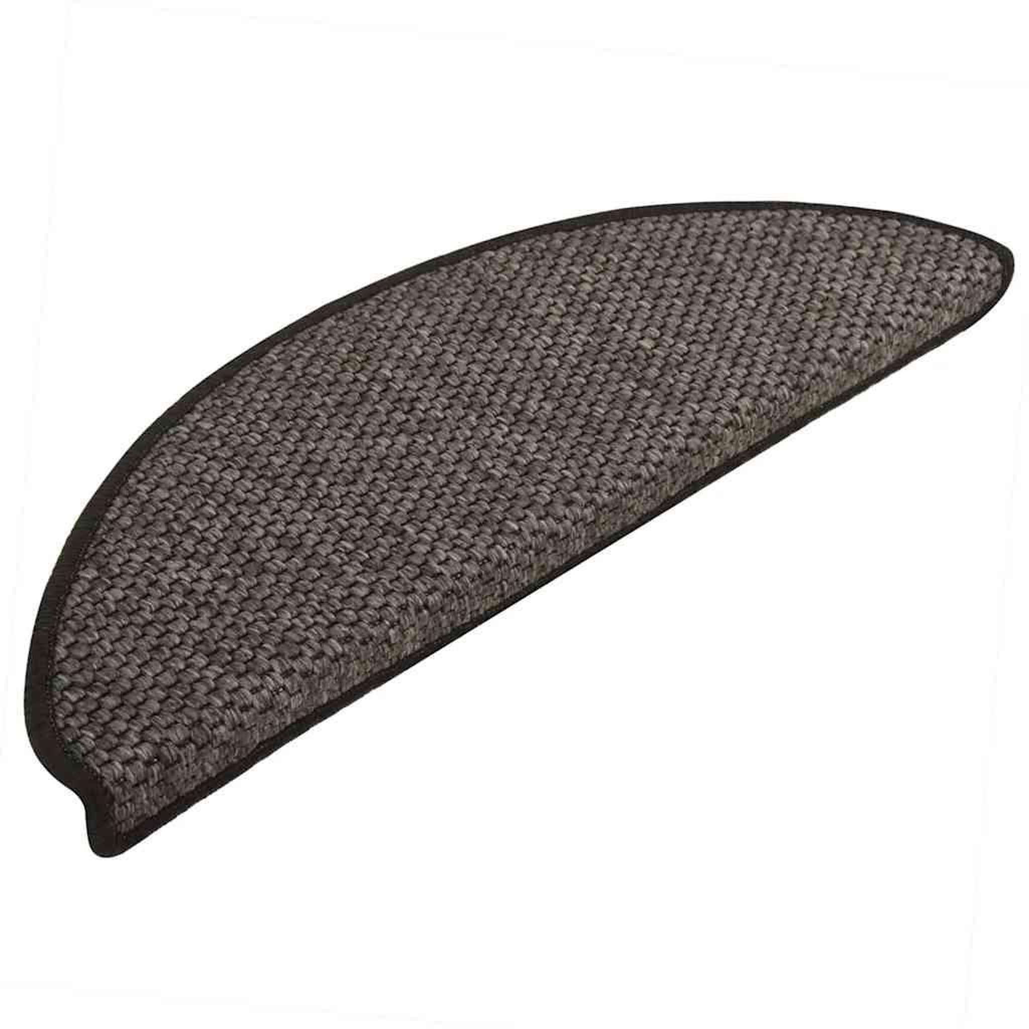 Voir la diapositive 2 : VIDAXL Tapis d'escalier autocollants 30 pcs 65x21x4 cm anthracite