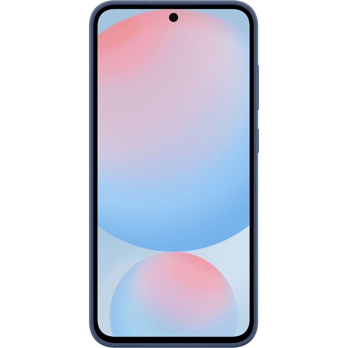 Samsung Coque Galaxy S24FE bleu silicone Bleu