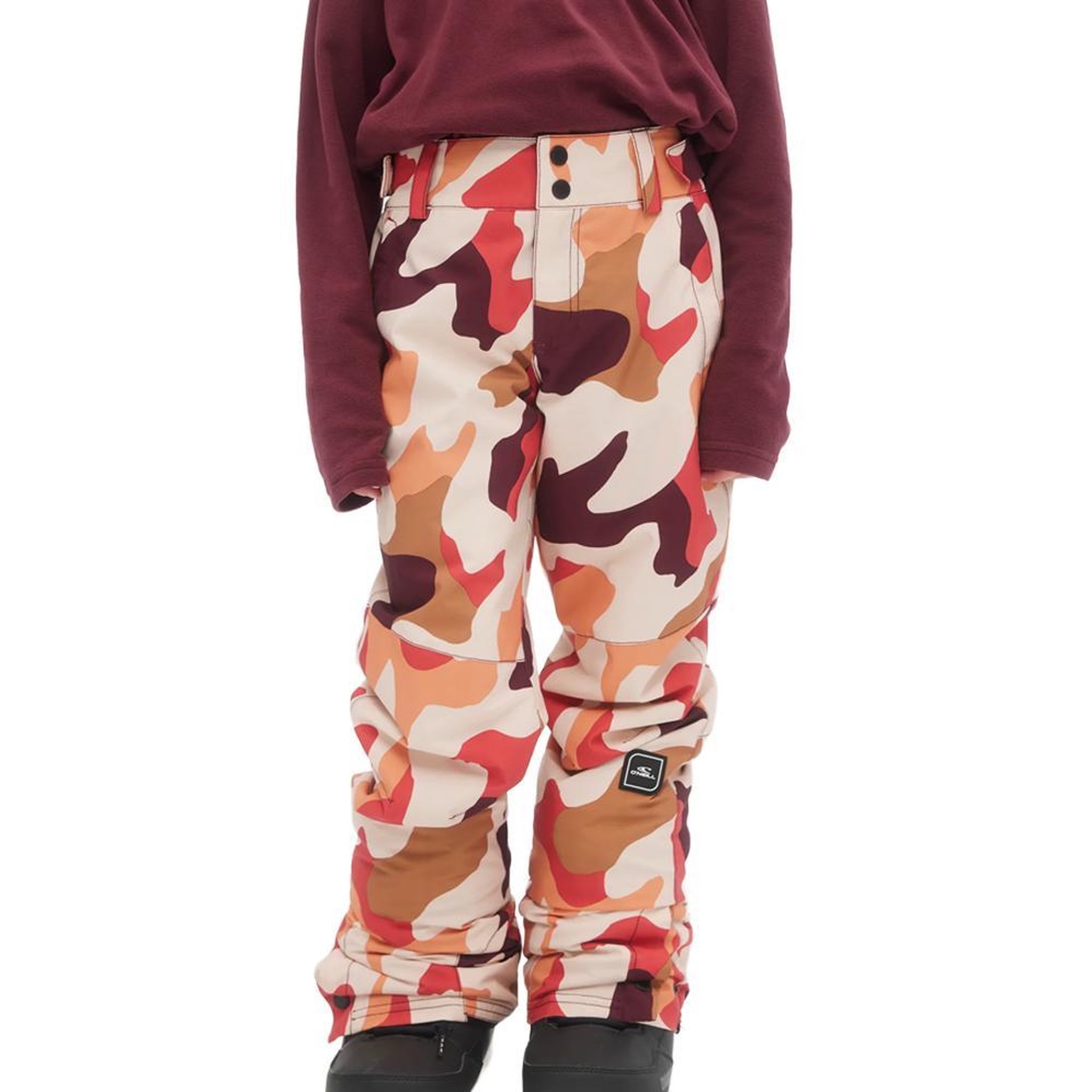 Voir la diapositive 2 : O'NEILL Pantalon de Ski Imprimé Blanc/ Fille O'Neill Star Printed