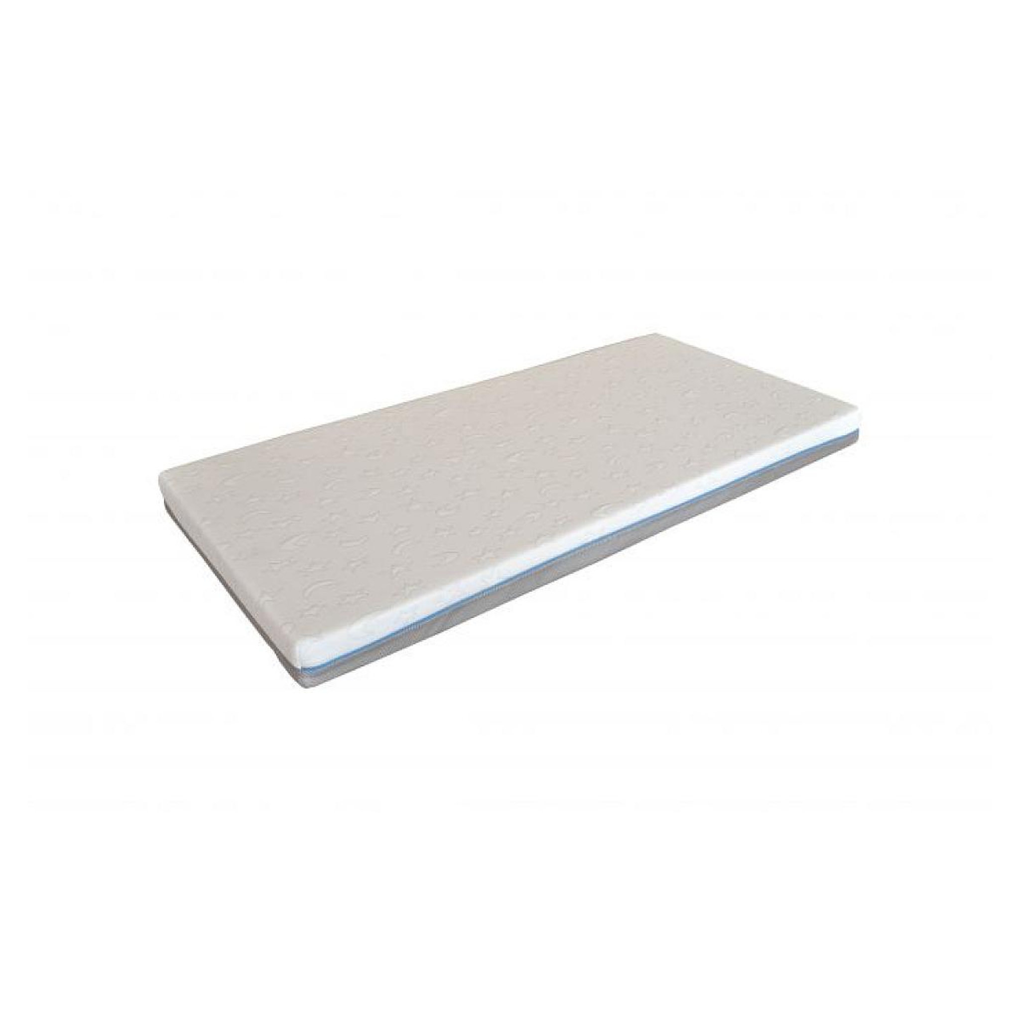 Vipack Matelas Baby Visco Gel 60x120x10 Blanc