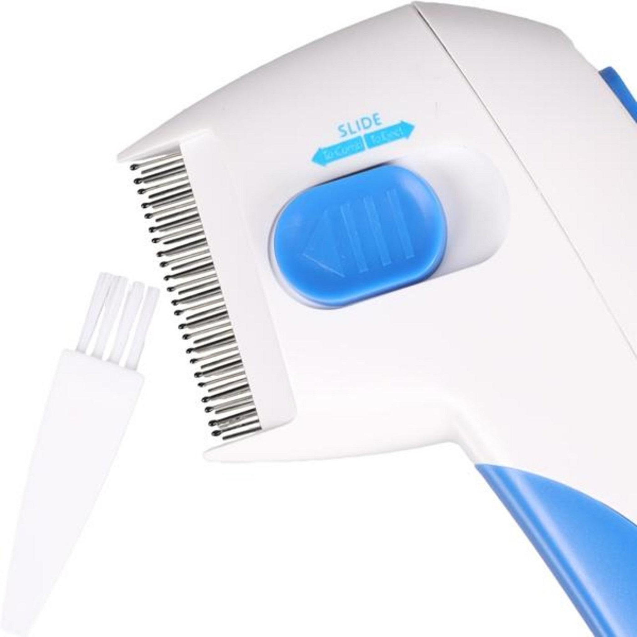 Voir la diapositive 3 : Eden Peigne électrique puleks anti puces pour chat