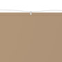 Voir la diapositive 3 : VIDAXL Auvent vertical Taupe 180x1000 cm Tissu oxford