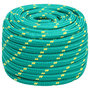 Voir la diapositive 2 : VIDAXL Corde de bateau Vert 20 mm 100 m Polypropylene