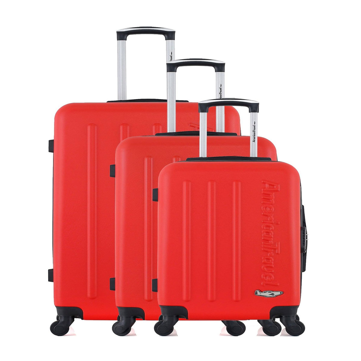 AMERICAN TRAVEL AMERICAN TRAVEL - Set de 3 Valises BRONX 75 cm 4 Roues