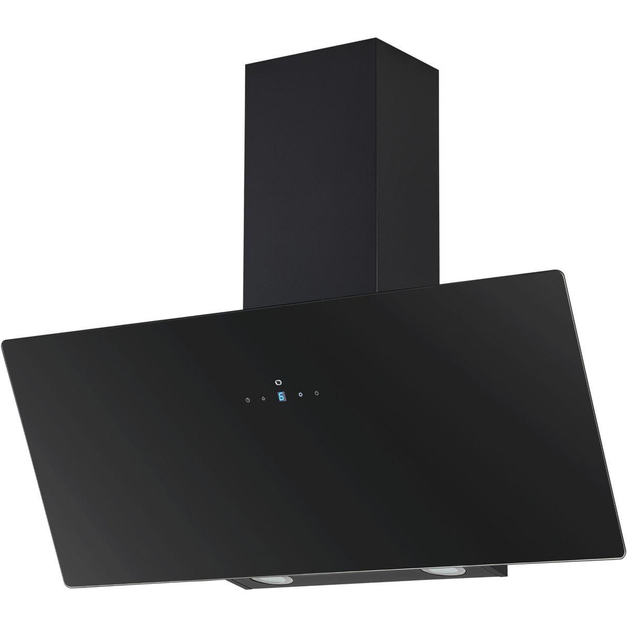 Voir la diapositive 3 : ESSENTIEL B Hotte décorative murale inclinée ehi90b