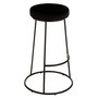 Voir la diapositive 3 : Paris Prix Galette de Chaise Ronde  Assise  34cm Noir