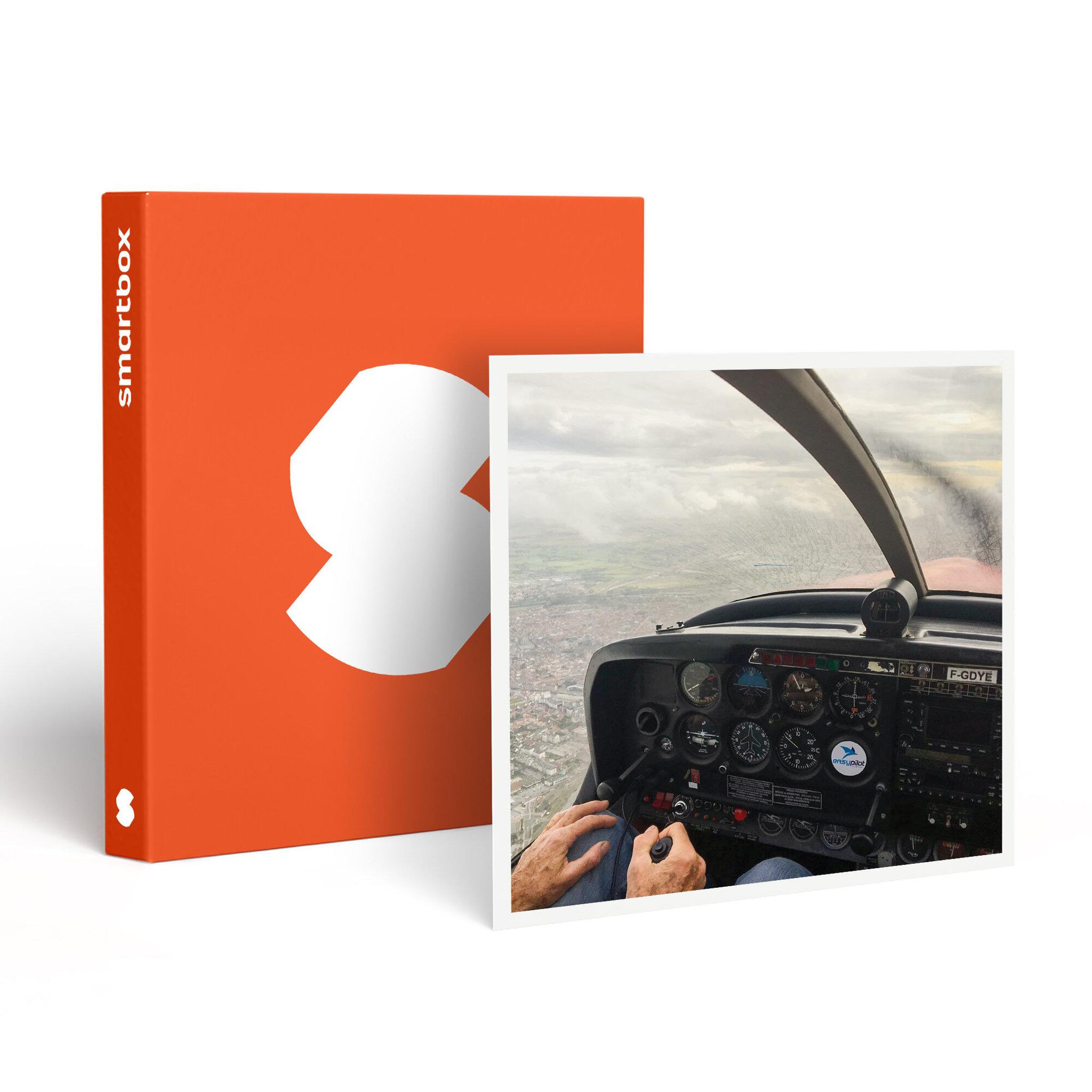 Smartbox Vol en avion de 45 min au départ du touquet - coffret cadeau sport & aventure