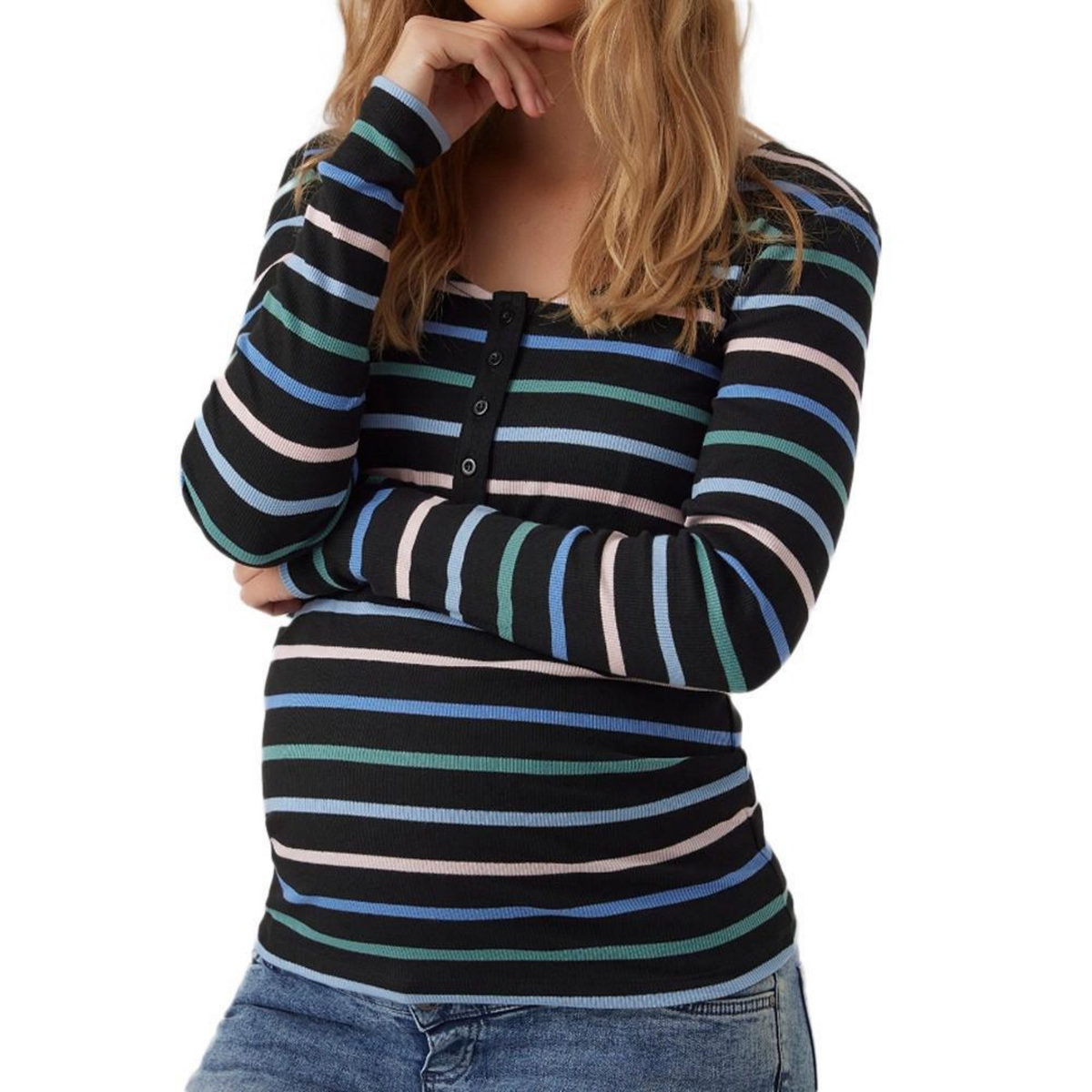 MAMALICIOUS T Shirt De Grossesse  Femme Mamalicious  ia