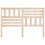 Voir la diapositive 4 : VIDAXL Tete de lit 141x4x100 cm Bois massif de pin