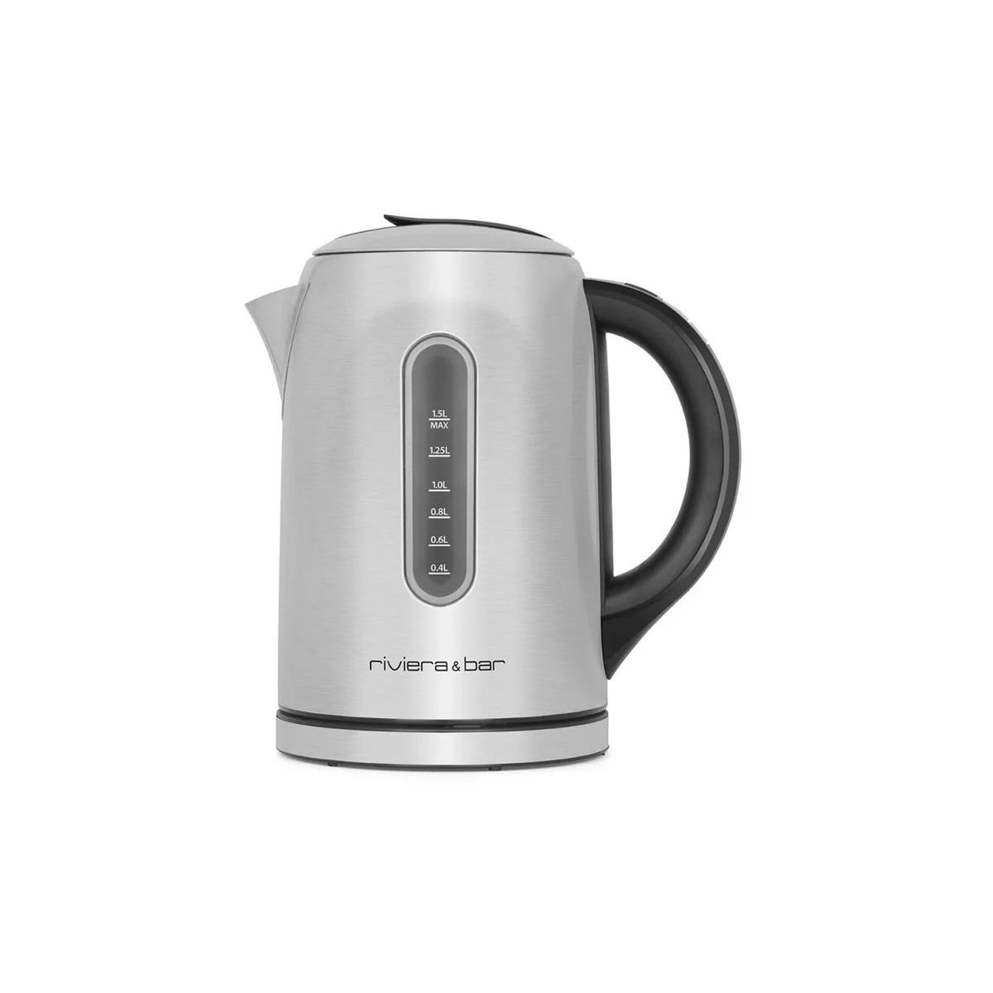 Voir la diapositive 3 : Riviera & Bar Bouilloire sans fil 1.5l 2200w inox/noir - bbt460