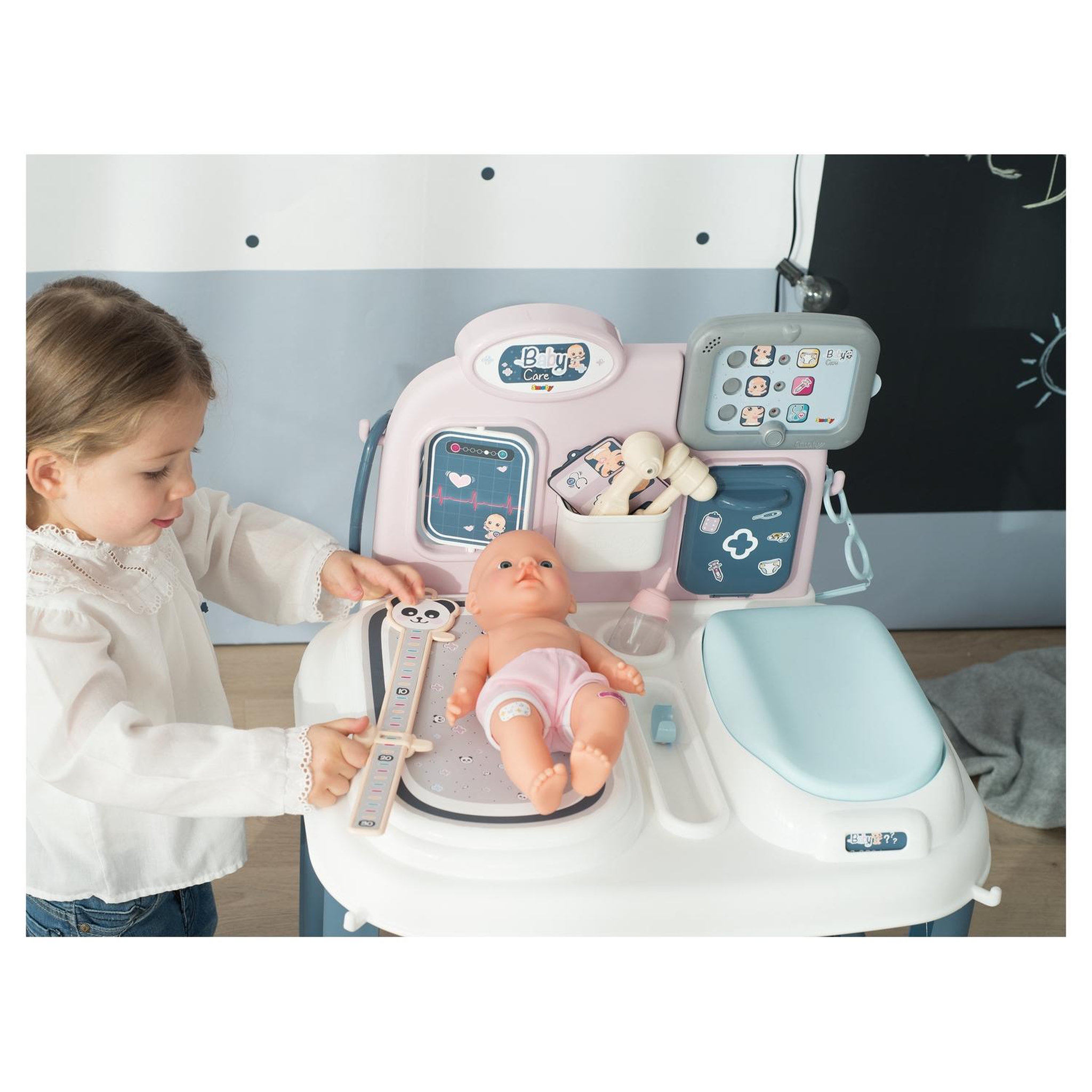 Voir la diapositive 7 : SMOBY Baby Care Centre de soins avec poupon