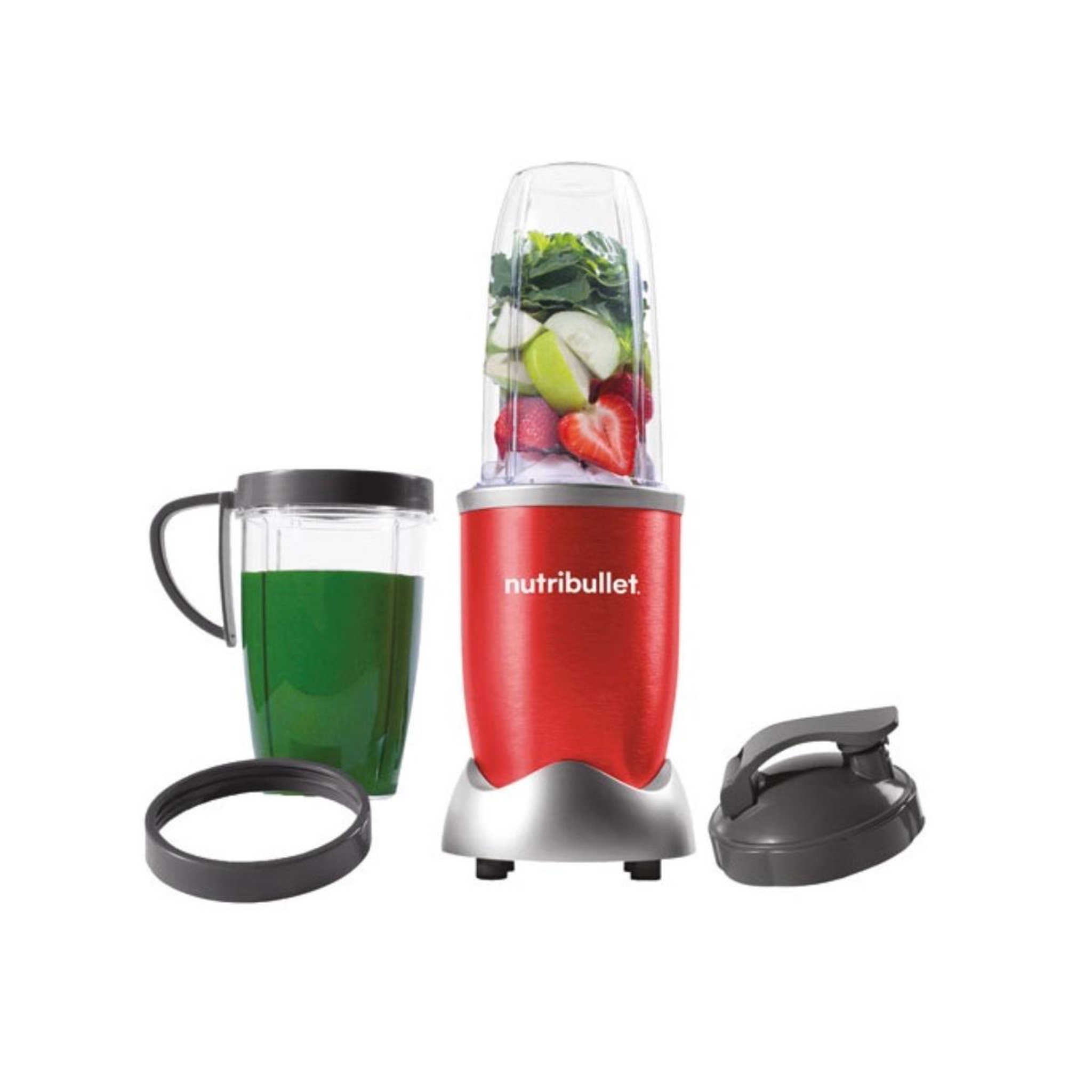 Voir la diapositive 2 : nutribullet Blender 900w rouge - NB907R