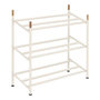 Voir la diapositive 1 : FIVE Rangement à Chaussures Extensible 6-12 Paires  Cassie  54cm Beige