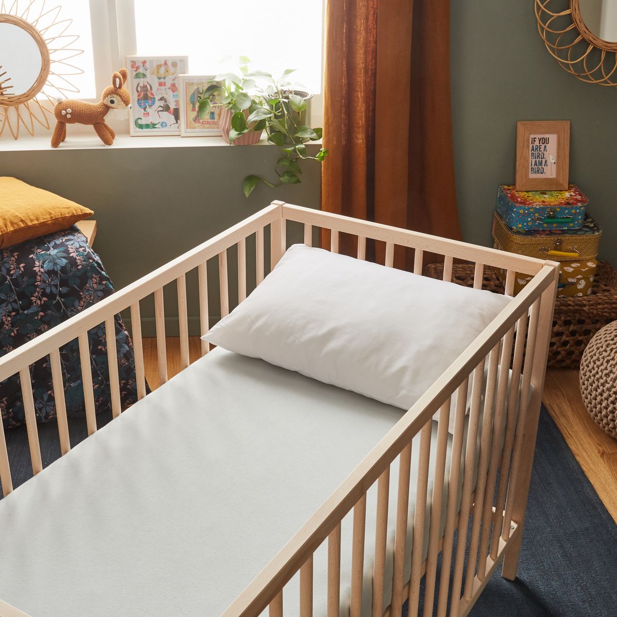 Ptit Albatros Oreiller bébé traité Sanitized 40 x 60 cm