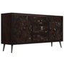 Voir la diapositive 2 : VIDAXL Buffet Bois de recuperation solide 160x40x80 cm
