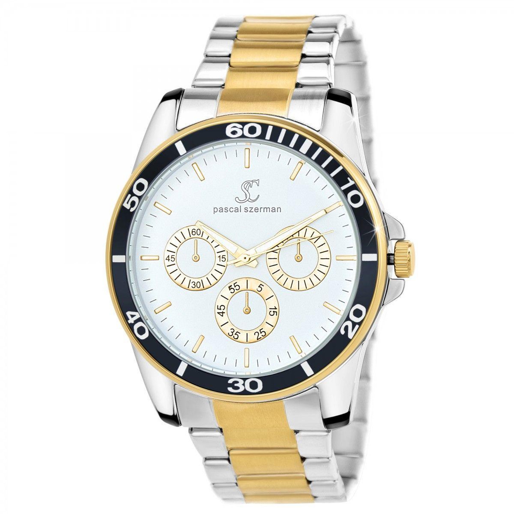 Voir la diapositive 1 : SC CRYSTAL Montre homme quartz par Pascal Szerman