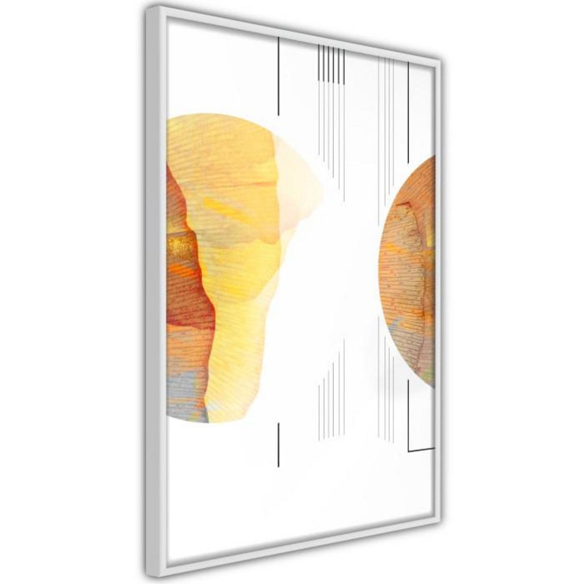 Paris Prix Affiche Murale Encadrée  Collision of Planets