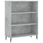 Voir la diapositive 4 : VIDAXL Buffet gris beton 69,5x32,5x180 cm bois d'ingenierie