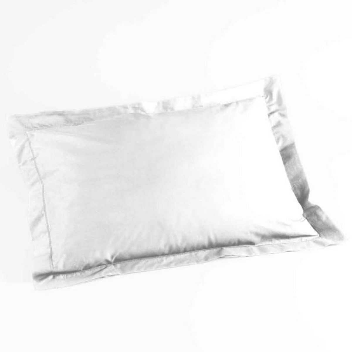 Paris Prix Taie d'Oreiller en Coton Bio  Biolina  50x70cm Blanc