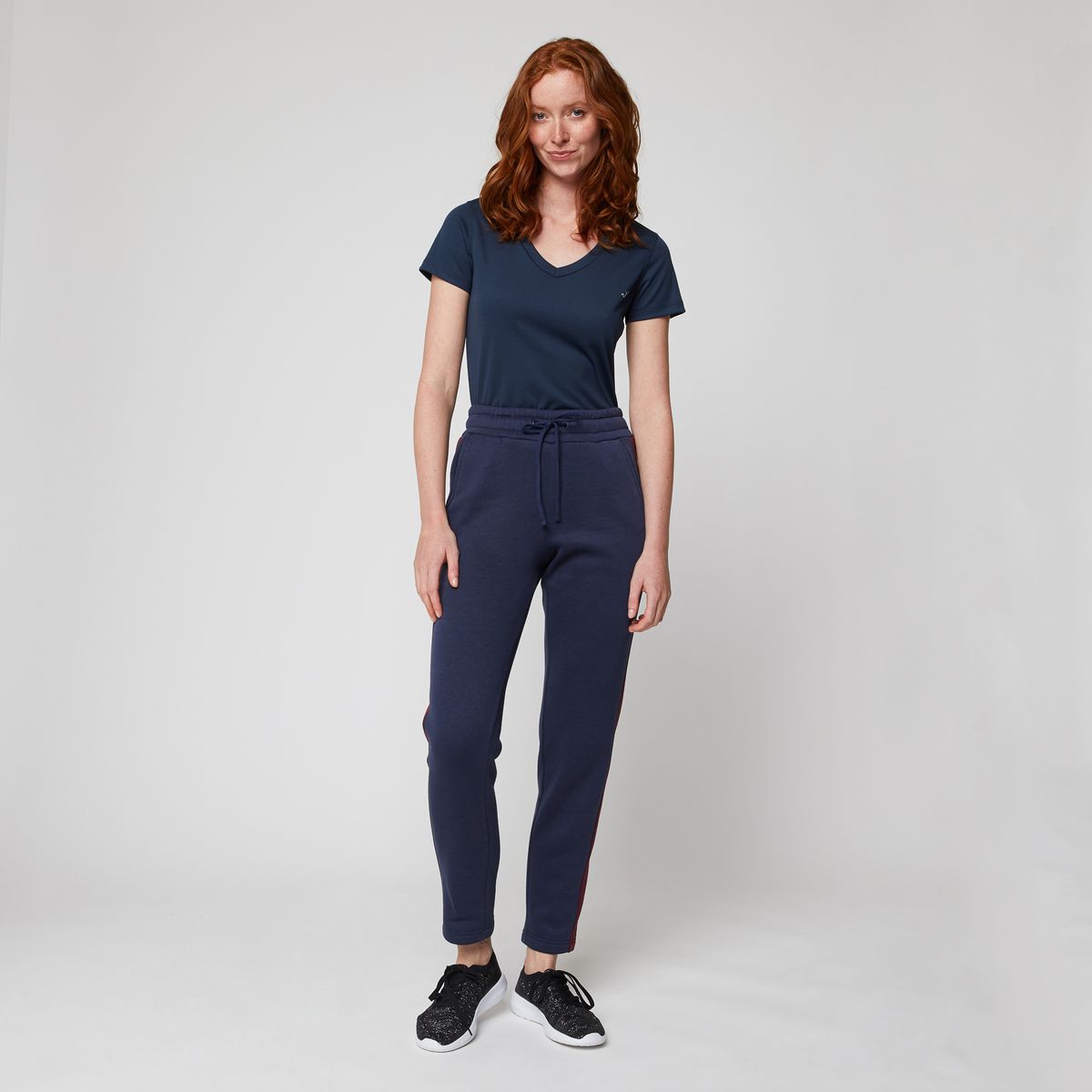 INEXTENSOSPORT Pantalon molleton de sport marine femme