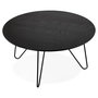 Voir la diapositive 2 : Paris Prix Table Basse Design  Winy  80cm Noir