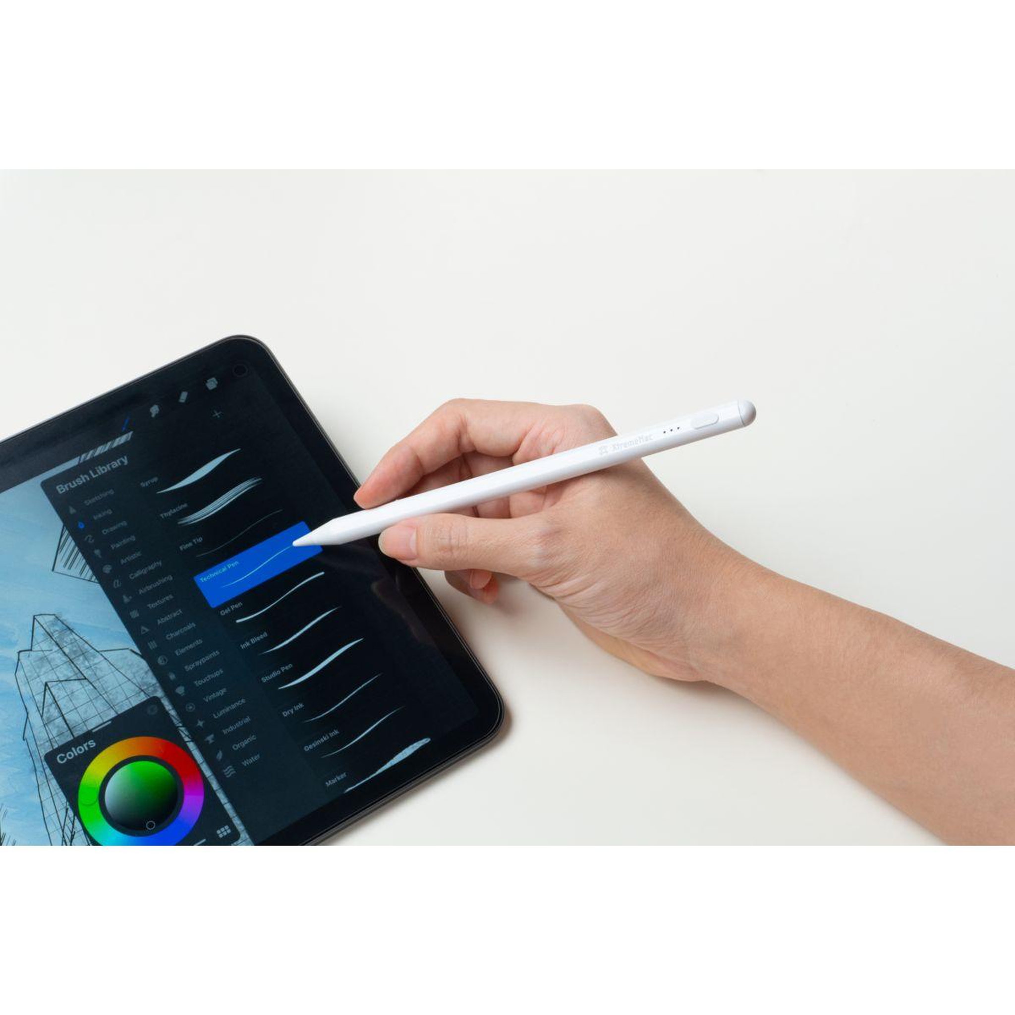 Voir la diapositive 5 : XTREMEMAC Stylet pour ipad avec recharge usb-c