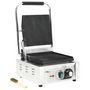 Voir la diapositive 2 : VIDAXL Grill pour panini rainuré Acier inoxydable 1800 W 31x30,5x20 cm