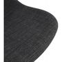 Voir la diapositive 6 : Paris Prix Chaise Design en Tissu  Lora  82cm Gris Foncé