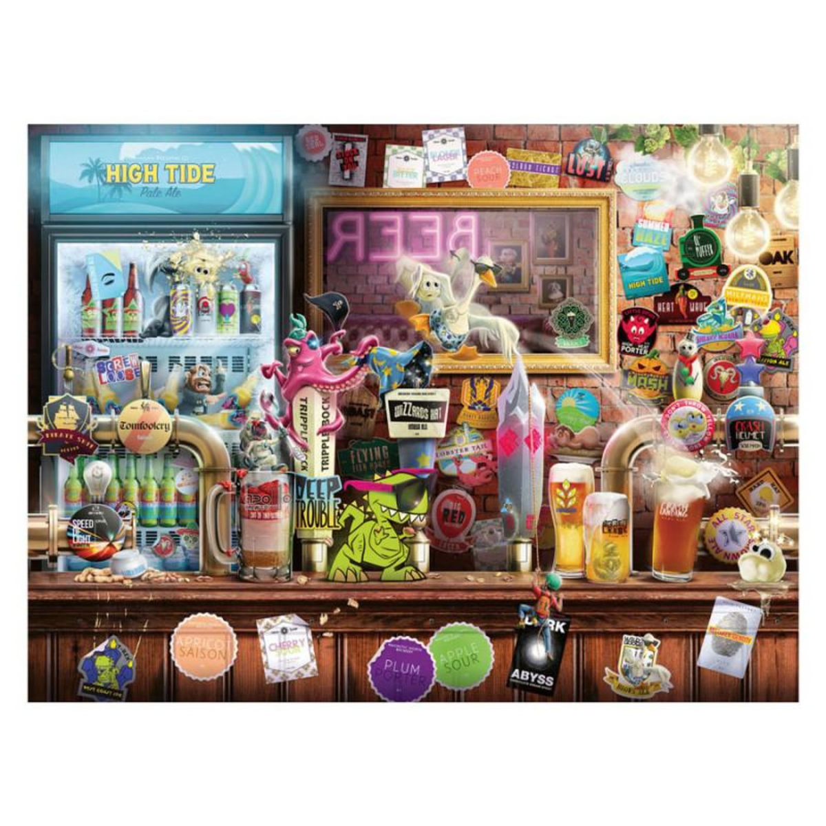 RAVENSBURGER Ravensburger - Jigsaw puzzle Craft Beers, 1500 pcs. 175109