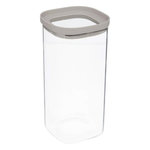 FIVE Bocal en Verre  Hermet  1,6L Transparent & Beige