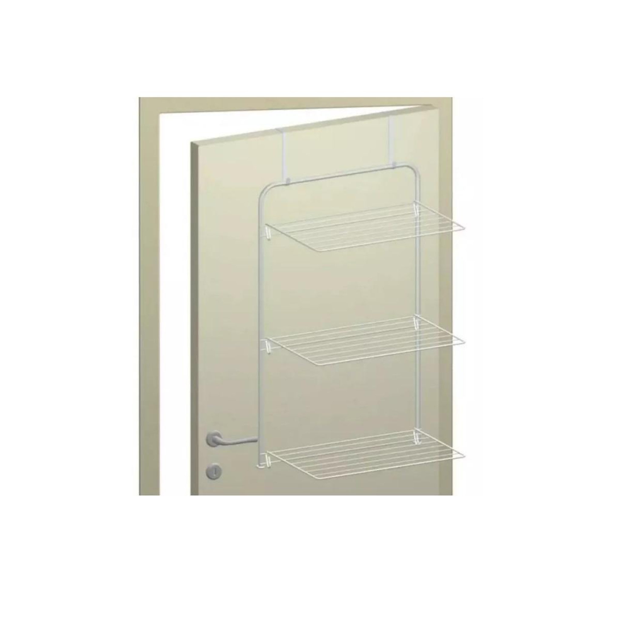 Voir la diapositive 2 : Top casa Etendoir de porte 87cm blanc - flp st po 03