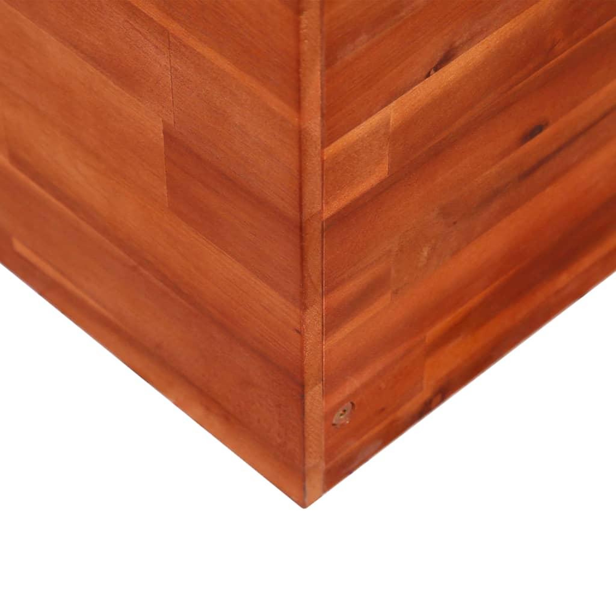 Voir la diapositive 4 : VIDAXL Lit sureleve de jardin Bois d'acacia 200x100x50 cm
