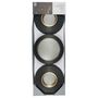 Voir la diapositive 5 : The Home Deco Factory Miroirs convexes X 3 Diam. 25.5 cm - Noir et Doré