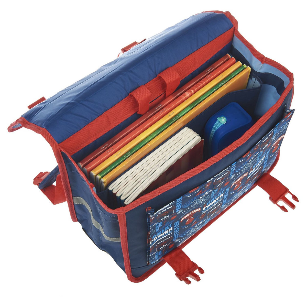 MARVEL Cartable 36 cm bleu SPIDERMAN