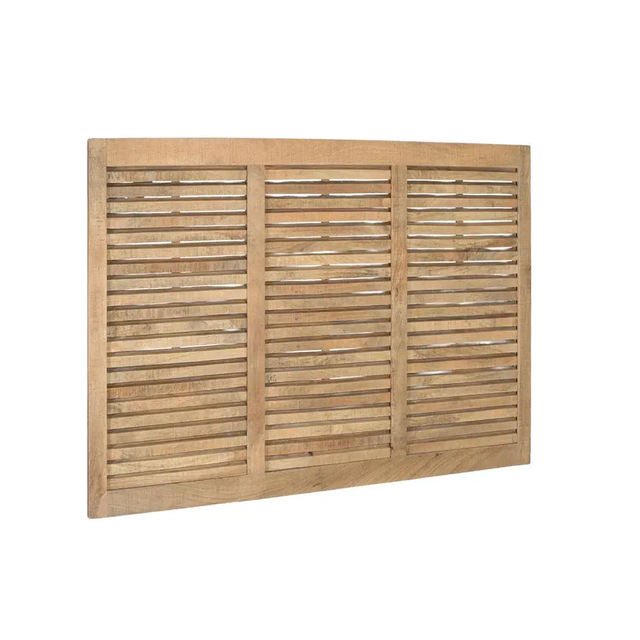 Voir la diapositive 3 : GINER Y COLOMER SL Tête de lit en bois de manguier 165 cm style rustique colonial