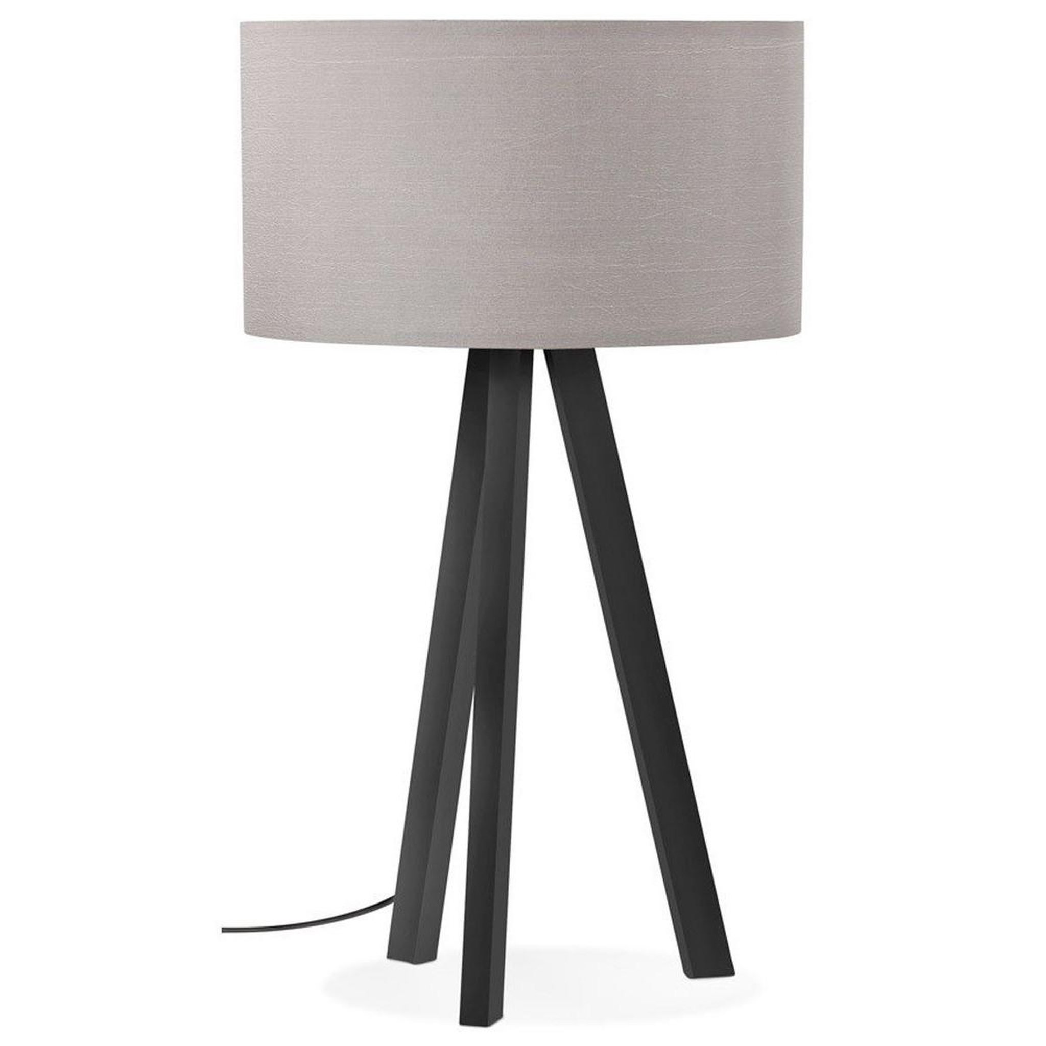 Voir la diapositive 1 : Paris Prix Lampe à poser design  mala  64cm gris & noir