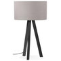 Voir la diapositive 1 : Paris Prix Lampe à Poser Design  Mala  64cm Gris & Noir