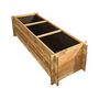 Voir la diapositive 1 : Habitat et Jardin Carré potager en bois  Dhalia  - 140 x 60 x 41 cm