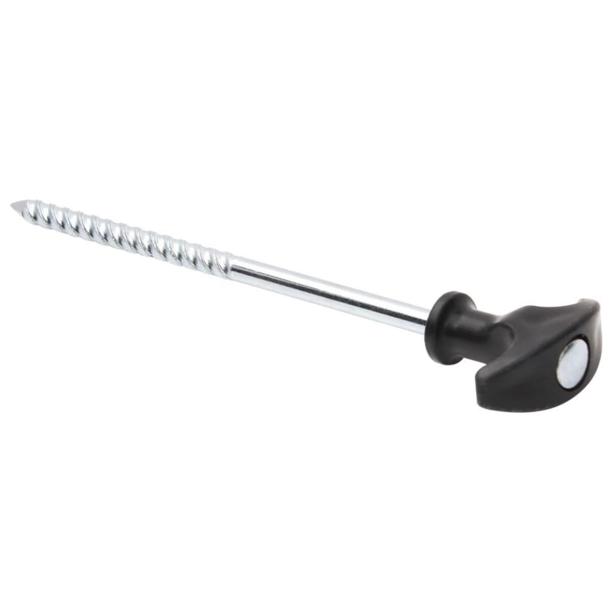 VIDAXL Piquets de tente 12 pcs 20 cm Ø7 mm acier galvanise