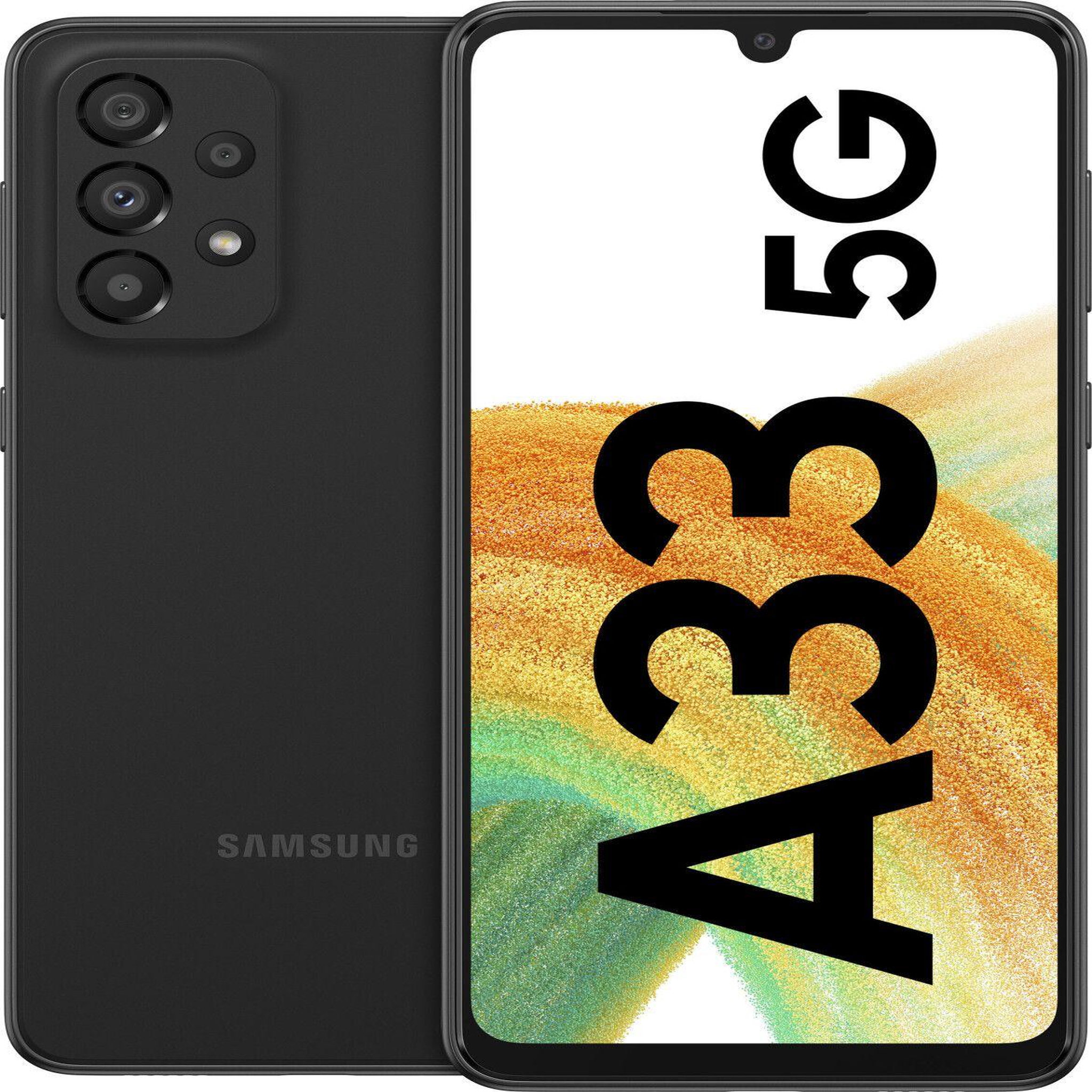 Samsung Samsung Galaxy A33 5G (dual sim) Reconditionné 128 Go - Grade A+ - Noir