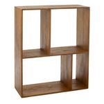 Paris Prix Étagère Murale en Bois  Cub  119cm Marron