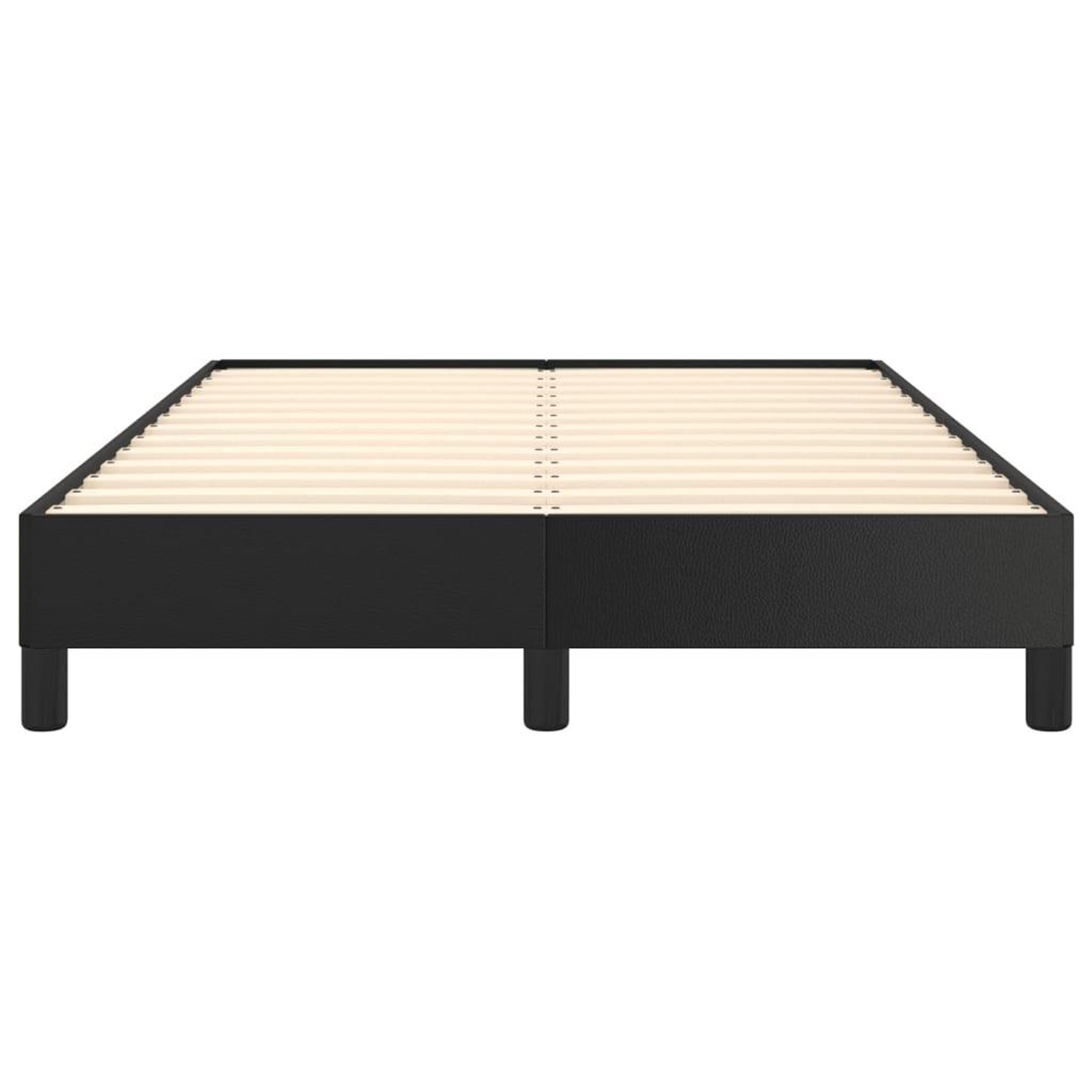 Voir la diapositive 5 : VIDAXL Cadre de lit sans matelas noir 120x190 cm similicuir