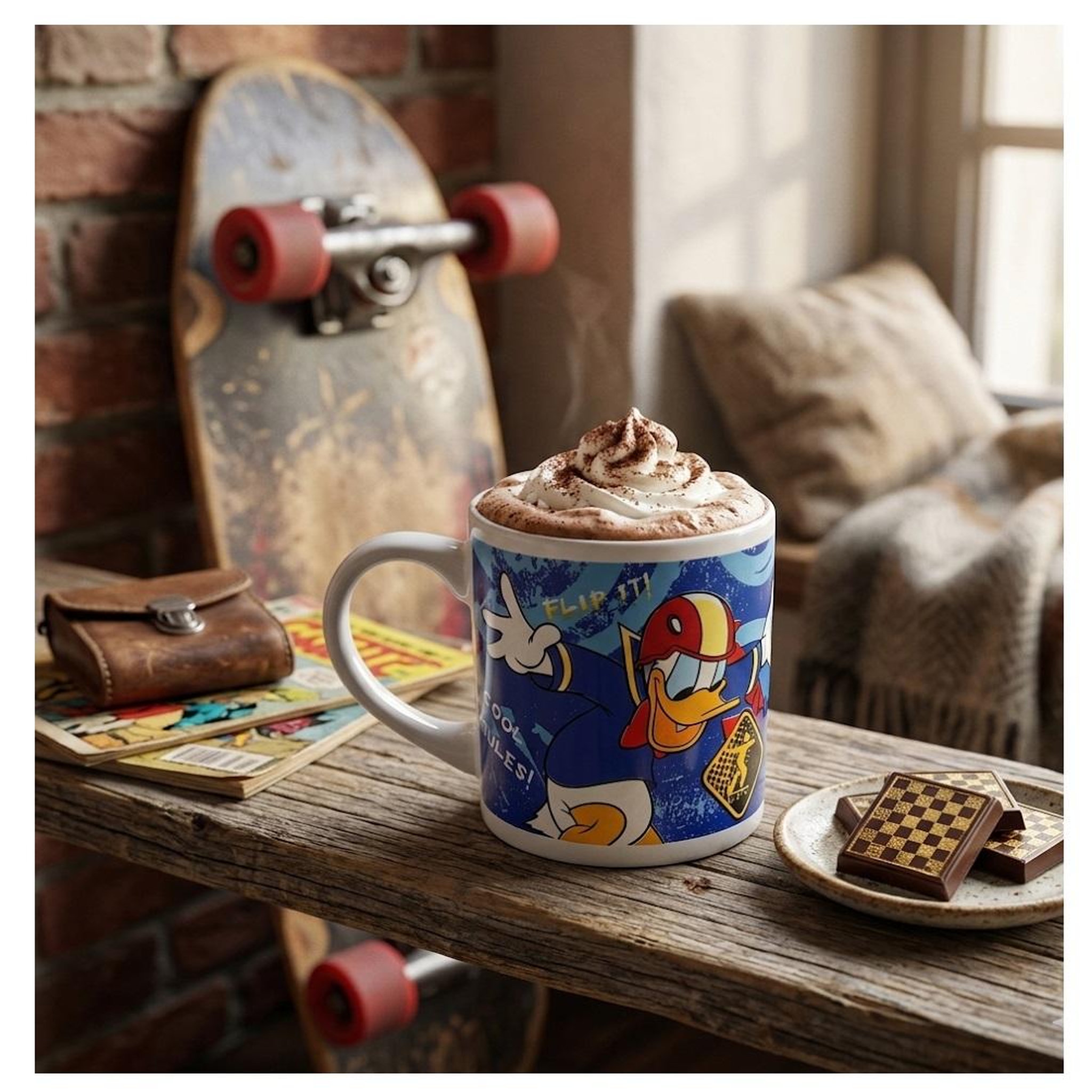 Voir la diapositive 6 : Eden Mug en céramique décoré mickey mouse – 8 cm