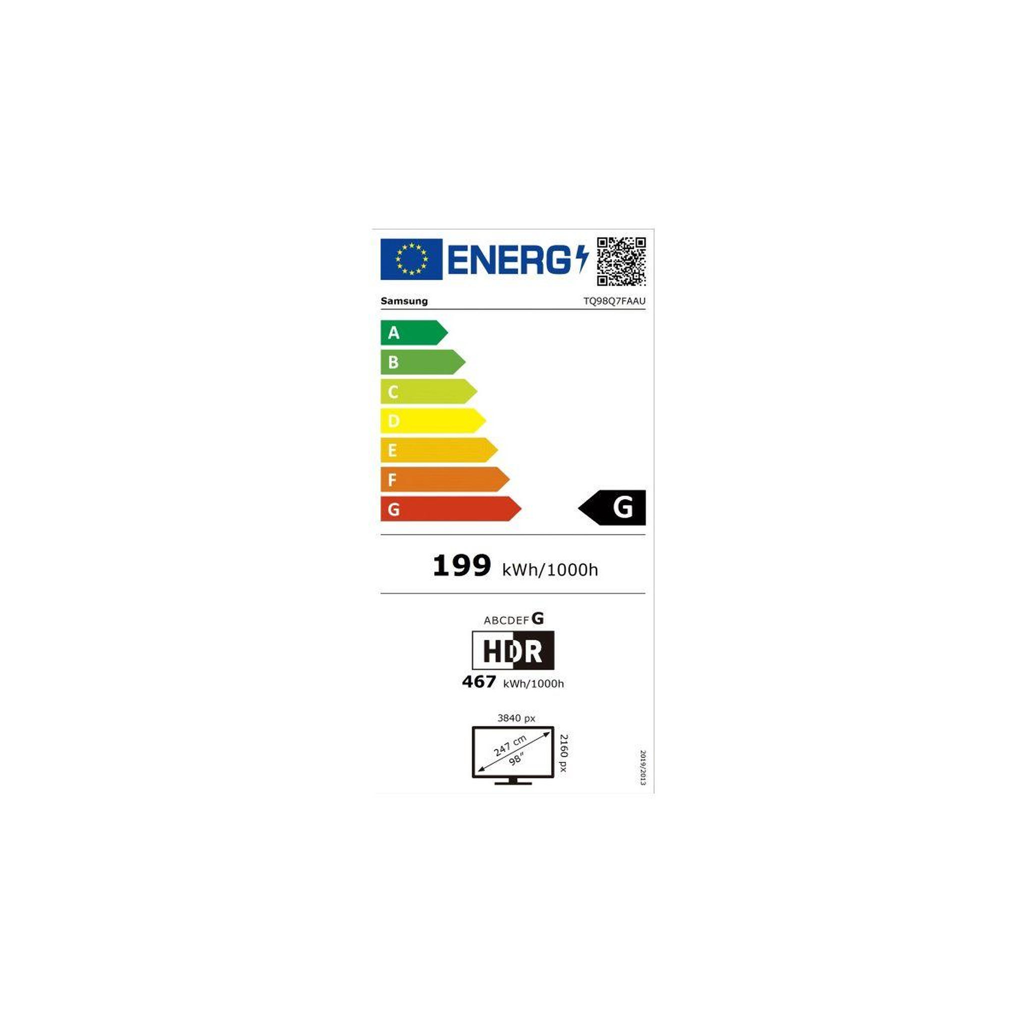 Voir la diapositive 6 : Samsung TV QLED TQ98Q7FA 4K AI SmartTV