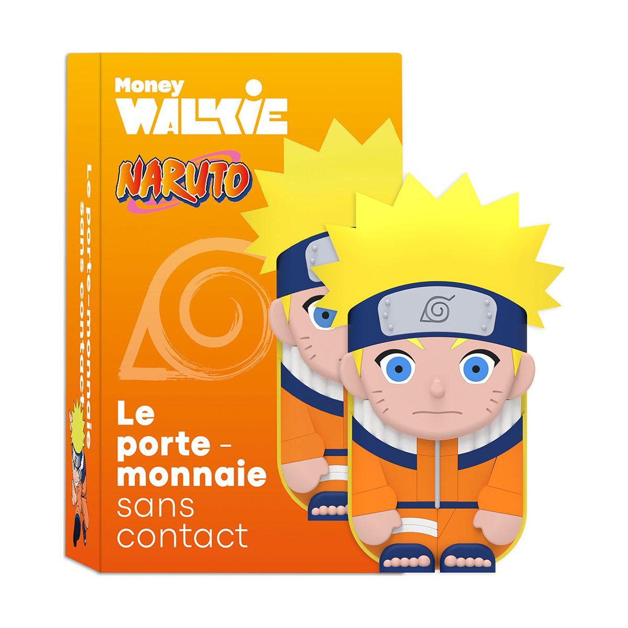 Voir la diapositive 2 : MONEY WALKIE Coque Sans contact avec coque Naruto