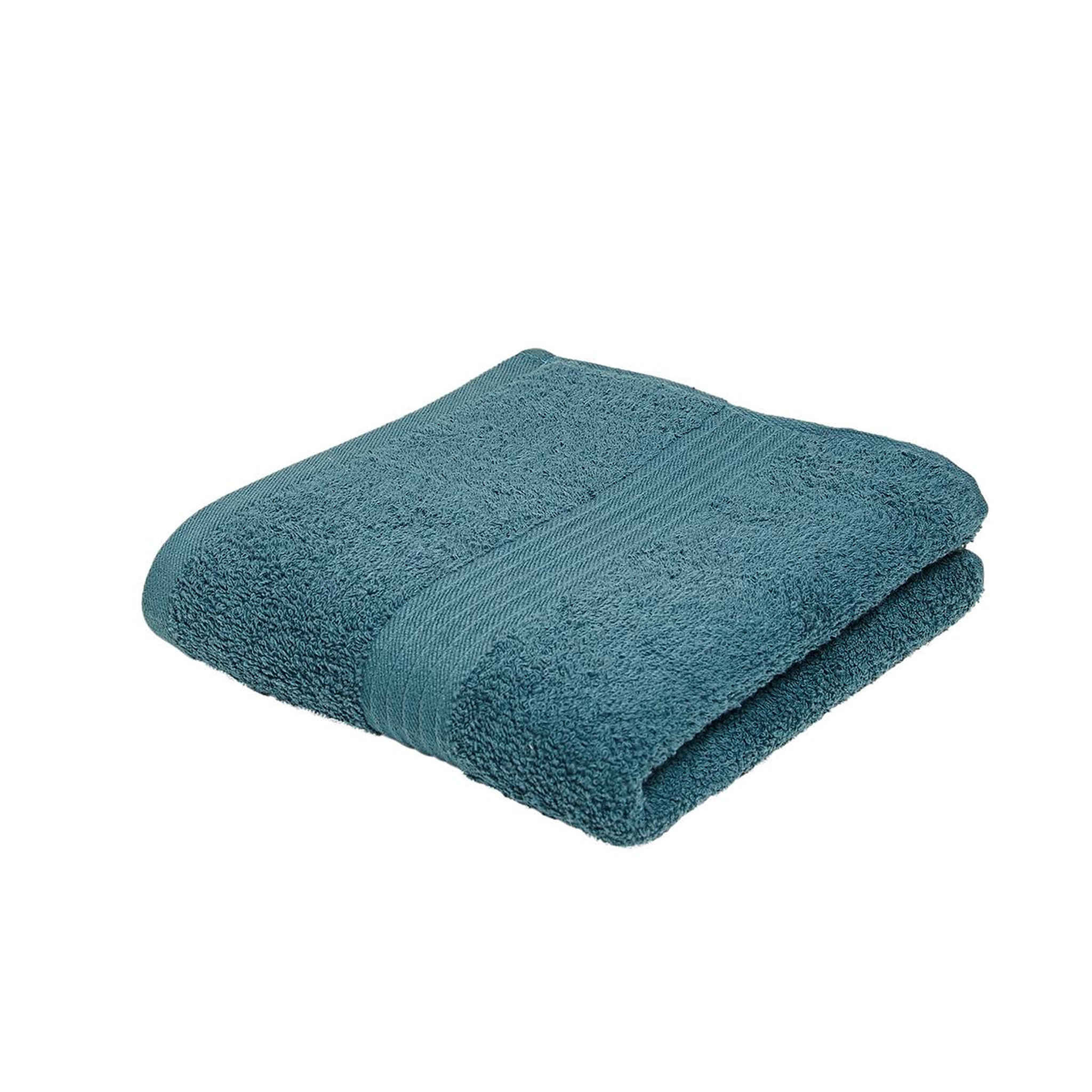 Voir la diapositive 2 : TODAY Serviette de toilette unie en coton 450 g/m²